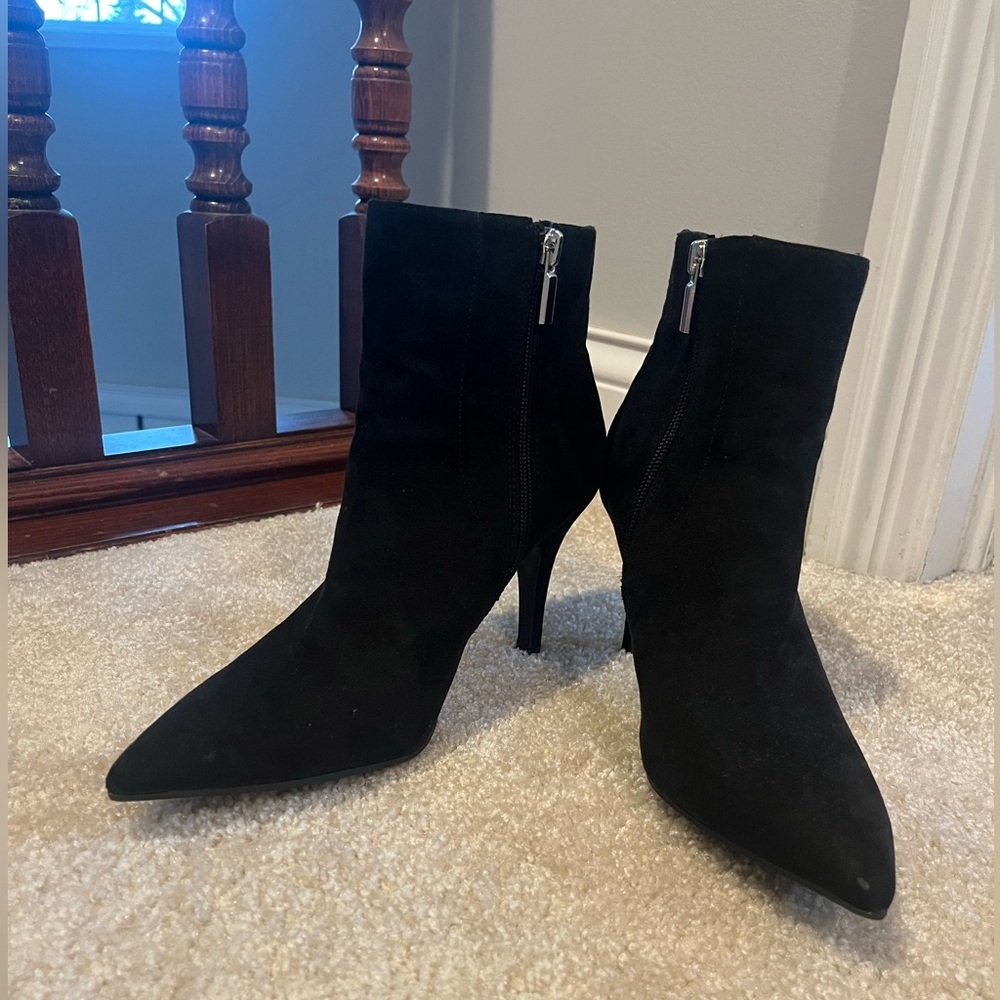 a new day Black Heeled Boots